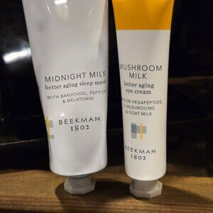 Beekman 1802 Midnight Milk and Mushroom Milk Duo